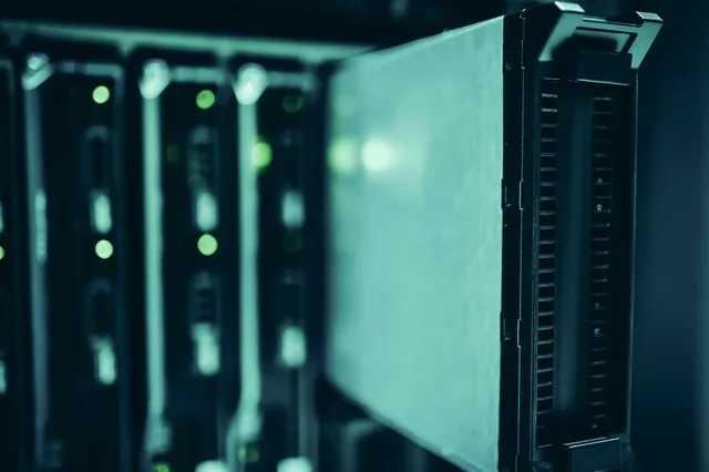 Close-up of server racks in a data center highlighting modern technology infrastructure. Five customer data platform failure scenarios to rehearse before they happen