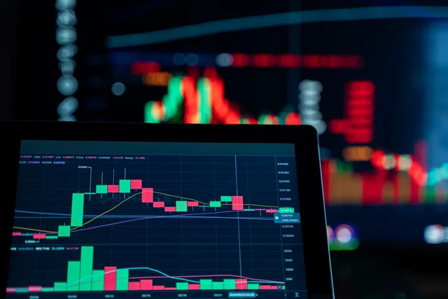 Close-up view of digital trading chart screen with vibrant graphs and data analysis. Identity resolution: a UK privacy review guide